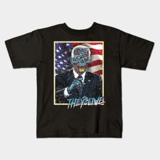Biden in They Live John Carpenter Style Kids T-Shirt
